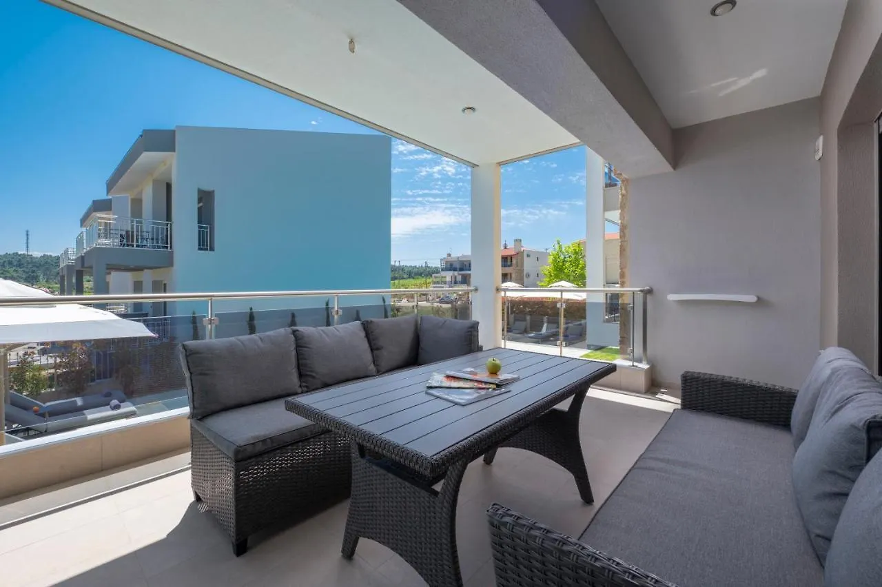 Sea Wind Luxury Apartments With Pool Kassandra Halkidikι Nea Fokea Greece